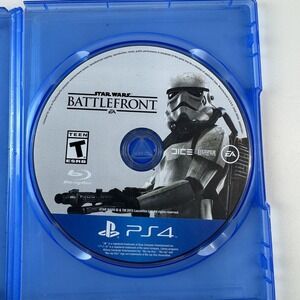 Star Wars Battlefront Sony PlayStation 4 PS4 Game Disc + Case No Cover Art EA